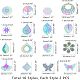 201 филигранный кулон из нержавеющей стали STAS-UN0003-28-3