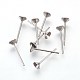 Серьги-гвоздики из нержавеющей стали марки 304 STAS-I097-006B-P-2