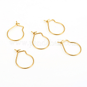 Серьги-кольца из нержавеющей стали 304 STAS-I149-11G