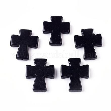 Синтетических нитей бирюзовые бусы TURQ-G117-30x35mm-06-1