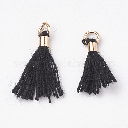 Кулон с кисточкой из поликоттона (полиэстер) FIND-S275-01G-1