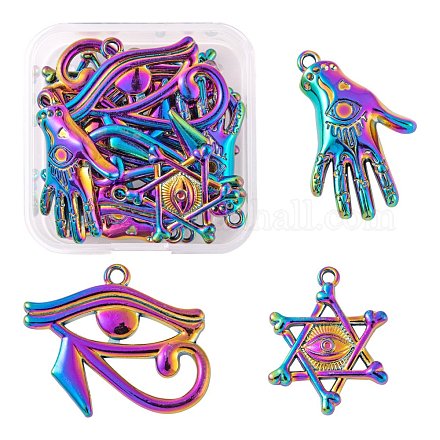 Подвески из сплава 12шт 3 стиля FIND-LS0001-44MC-1