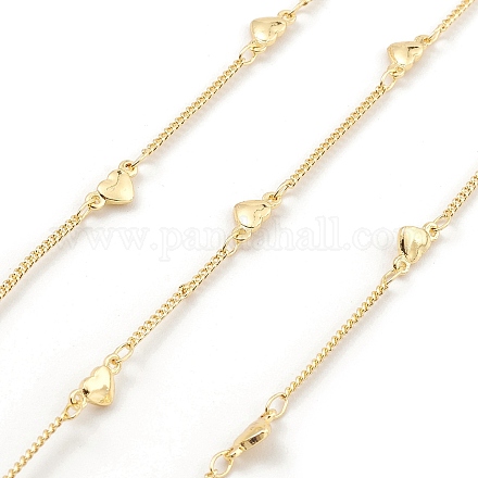 Латунные сердечные цепи CHC-M025-43G-1