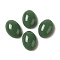 Glass Cabochons, Imitation Gemstone, Oval, Sea Green, 18x13x6.5mm
