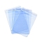 PVC Anti Oxidation Zip Lock Bags, Transparent Antitarnish Jewelry Packing Storage Pouch, Rectangle, Cornflower Blue, 15x10x0.03cm, Unilateral thickness: 4.9 Mil(0.125mm)
