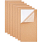 Cork Label Stickers, Self Adhesive Craft Stickers, Rectangle, Peru, 40x20x0.2cm
