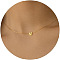 Brass Pendant Initial Necklaces for Women, Golden, Letter M, 15.75 inch(40cm)