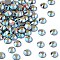 Preciosa® Crystal Hotfix Flatback Stones, Czech Crystal, Round(438 11 612 Chaton Rose VIVA 12 ®), 10210 200 Lt. Smoked Topaz AB, SS16(3.8~4mm)