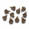 Alloy Pendants, Cadmium Free & Nickel Free & Lead Free, Buddha, Antique Bronze, 14x11x3.5mm, Hole: 1.5mm