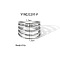 Geometric Stainless Steel Open Cuff Rings with Irregular High-end Feel, Stainless Steel Color, Inner Diameter: 17mm