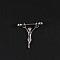 316L Surgical Stainless Steel Nipple Rings, Stainless Steel Color, Human, Bar Length: 16mm, Pin: 1.6mm