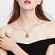 5 шт. Латунные подвески с микропаве KK-SZ0005-50-6