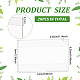 Акриловая рамка для настольных карт ODIS-WH0017-084B-2