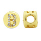 Латунные микропаве из прозрачного кубического циркония KK-T030-LA843-BX3-2