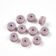 Непрозрачные однотонные стеклянные бусины X1-GLAA-N007-6x3mm-A02-1