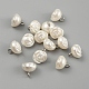 Пластиковые пуговицы с искусственным жемчугом FIND-WH0152-258-1