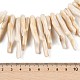 Нити бусин из непрозрачного акрила SACR-P033-01A-4