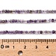 Природный аметист нитей бисера G-RM2025-32B-02-5