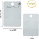 Пластиковые визитные карточки DIY-WH0199-92-5