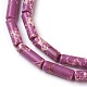 Синтетические имперские нитки из бисера яшмы G-L496-A02-1