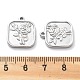 Подвески из нержавеющей стали 304 с защитой от потускнения STAS-R130-70P-3