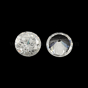 В форме ромба кубического циркония указал назад кабошоны ZIRC-R004-8mm-01