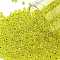 TOHO Round Seed Beads, Japanese Seed Beads, (32) Silver Lined Lemon, 11/0, 2.2mm, Hole: 0.8mm, about 1103pcs/10g