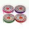 Flat Elastic Crystal String, String Cord Crystal Threads, Mixed Color, 0.8mm, about 10.93 yards(10m)/roll