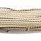3-Ply PU Leather Braided Cord, Flat, Antique White, 5x1.5mm, about 107.17 Yards(98m)/Bundle