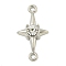 Alloy Resin Pendants, Platinum, Star, 22.5x12x3mm