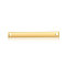Ion Plating(IP) 304 Stainless Steel Links/Connectors, Rectangle, Golden, 40x3x1.7mm, Hole: 1.2mm