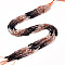 Natural Mixed Gemstone Beads Strands, Round Beads, Faceted, 3~3.5x3mm, Hole: 0.5mm, about 129~132pcs/strand, 15.16''~15.55''(38.5~39.5cm)