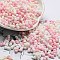 Macaron Color Opaque Frosted Glass Seed Beads, Peanut, Colorful, 6x3x3mm, Hole: 1.2mm, about 88pcs/10g