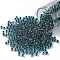 TOHO Round Seed Beads, Japanese Seed Beads, (748) Copper Lined Light Aqua, 8/0, 3mm, Hole: 1mm, about 222pcs/10g