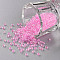 11/0 Grade A Round Glass Seed Beads, Transparent Inside Colours, AB Color Plated, Violet, 2.3x1.5mm, Hole: 1mm, about 48500pcs/pound