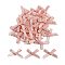 Polyester Costume Accessories, Bowknot, Dark Salmon, 16x19x3mm