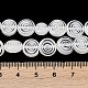 Бусы лэмпворк ручной работы LK-R004-49E-4