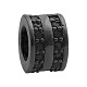 Латунные микро проложить Цирконий Европейский бисером KK-T030-LA835-4X3-1