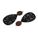 Подвески из кожи в форме капли FIND-N007-02B-03-2