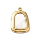 Подвески из нержавеющей стали 304 в форме ракушки STAS-L022-246G-1