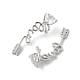 Серьги-гвоздики из циркония EJEW-M077-11P-2
