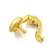 Стойки покрытие латунь Twister застежками KK-P243-01G-2