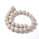 Синтетические бусины из магнезита G-E018-16mm-2
