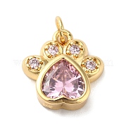 Подвески из циркония с покрытием из латуни KK-O142-58G-01