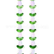 Прозрачные стеклянные бусины GLAA-K070-02E