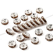 Латунь марки А горный хрусталь Spacer бисер RSB036NF-05
