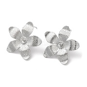 Латунные серьги KK-F862-33P