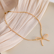 Ожерелья из стеклянных бусин Feaceted Rondelle LK3957-7