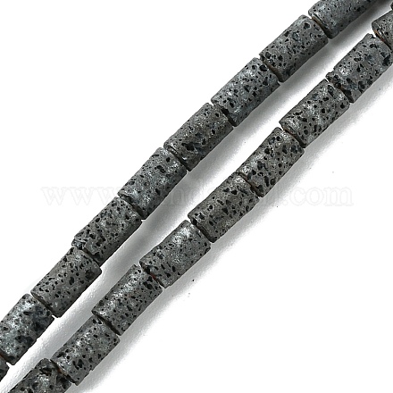 Бусы из натуральной лавы G-H020-P02-01-1