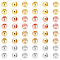 PH PandaHall 320pcs 4mm Spacer Beads Brass Beads Smooth Round Rondelle Spacer Beads 4 Style Long-Lasting Plated Loose Beads for DIY Summer Bracelet Necklace Earring Jewelry Making Crafting